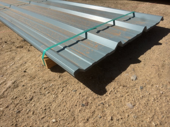 Qty 20 @ 12' PBR-PANEL 26GA, NW BLUE GRAY