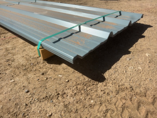 Qty 19 @ 12' PBR-PANEL 26GA, NW BLUE GRAY