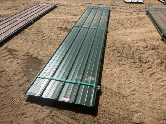 Qty 25 @ 16' AG-PANEL 29GA, NW HUNTER GREEN