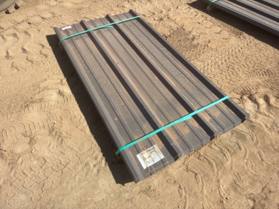 Qty 28 @ 6' PBR-PANEL 26GA, NW CHARCOAL GRAY