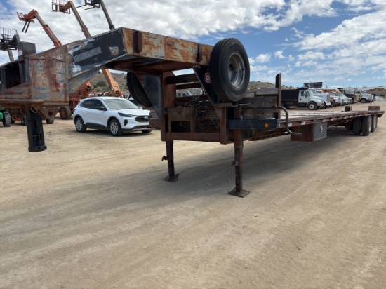 2007 Lega 40ft T/A Gooseneck Trailer