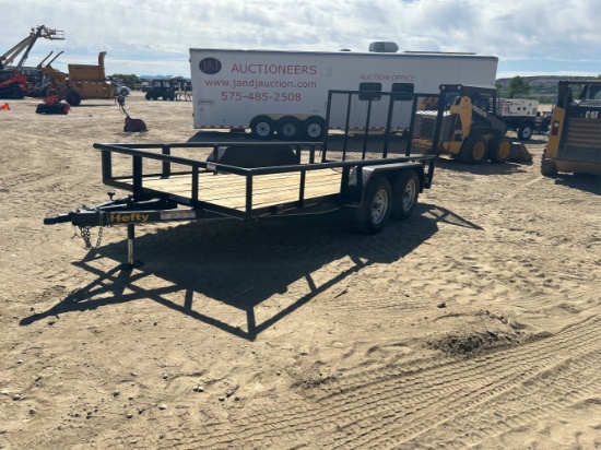 2025 Hefty 14ft T/A Utility Trailer