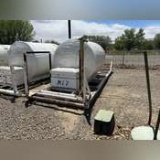 Custom Built 1100 Gallon Skid Mounted Insulated Water Tank