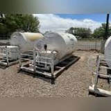 Custom Built 1100 Gallon Skid Mounted Insulated Water Tank
