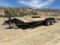 2026 Delta 20ft T/A Tilt Bed Equipment Trailer