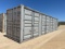 40ft Multi Door One Trip Container