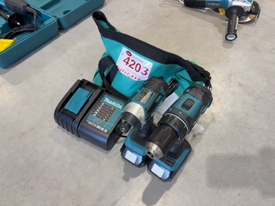 Makita Cordless Impact Driver & Drill
