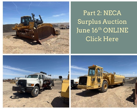 NECA June 16th Online Auction Catalog