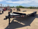 2026 Double A 20 Ft T/A Equipment Trailer