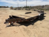 2026 Delta 20ft T/A Tilt Bed Equipment Trailer