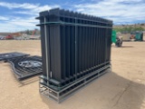 QTY 22 Sections Wrought Iron Fencing