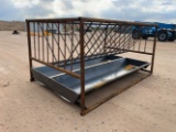 10 Ft Bale Feeder W/ Trough