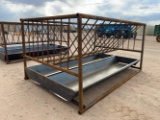10 Ft Bale Feeder W/ Trough