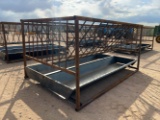 10 Ft Bale Feeder W/ Trough