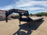 2022 T/A PJ 25ft Gooseneck Equipment Trailer