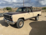 1983 Dodge Ram 350 4x4 Pickup