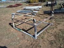 Large roll around shop frame