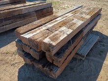 Qty 12 Railroad Ties
