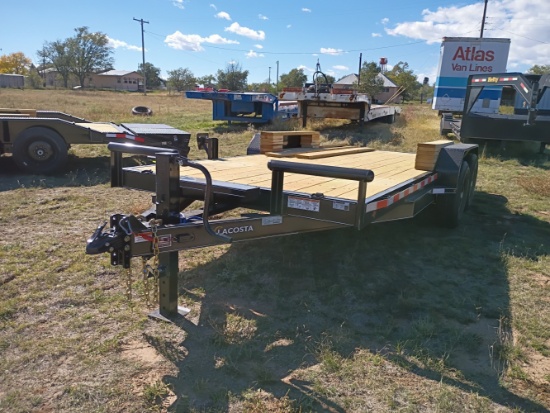 2026 LaCosta 18ft Equipment Trailer
