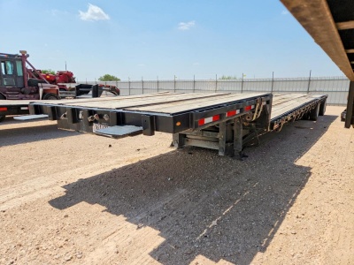 2012 Pitts 48ft Spread Axle Drop Deck Trailer