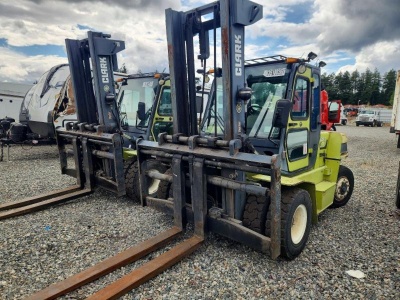 2015 Clark C70D 15500LB Rough Terrain Forklift
