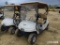 Ez Go Electric Golf Cart, 48 Volt Top, Windshield, Wrap Around Canvas, Auto Charger, Usb Plugins, Ch