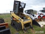 Cat 257b Skidsteer, Orops, Aux. Hydraulics,machine Is A Theft Recovery S/n Slk05844