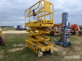 Haulotte 2032 Scissor Lift,20ft. Max Height, 32inch Platform Electric