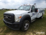 2012 Ford F450 Service Truck Vin# 1fduf4gt5cec34242,regular Cab, 6.7 Ltr. Diesel Engine, Auto Trans,