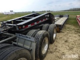 2011 Trail King Detach Low Boy Trailer, Model Tk110 Dg-523,pony Motor, Non Ground Bearing, 24ft In T