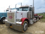 2003 Pete 379 Ex-hood Day Cab, Cat Diesel Engine, 18 Spd Trans, Wet Kit, 24.5 Tires, Vin# 2xpsdb0x