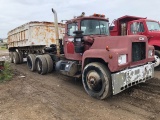 Mack Tractor Truck w/ Dump Trailer