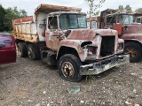 Salvage Mack Dump Truck