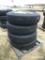 Pallet of 11R 24.5 Tires, 10 Hole Bud Wheels