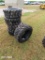 (5) 12-16.5 Skidsteer Tires