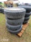 (4) ST 225/75R15 Radial Tires w/6 hole rims