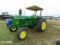 1971 John Deere 4020 Tractor, 3 point hitch, diesel engine, PTO , Dual remote,  Console Shift