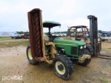 John Deere 5520 Tractor with Tiger Side Mower Diesel Engine, 4x4, 3 point PTO, 6 hyd remotes comes o