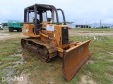 Case 850H LT Crawler Dozer 6 way blade, draw bar, orops, sweeps, s/n JJG0296625