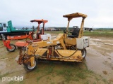 2001 Broce BB250C Broom, s/n 302025: Canopy, 8' Broom, Meter Shows 543 hrs Watch Video of Sweeper Op