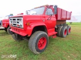 1984 GMC 7000 Water Truck GM Diesel Engine, Auto Trans, Twin Screw, Spring Ride, PTO Pump, 2000 Gal.