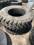 (2) 250-15 Forklift Tires