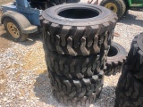 (4) 12-16.5 Tires backhoe, skidsteer