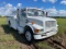 1992 INTERNATIONAL 4600 FUEL TRUCK, IH DIESEL, 5 SPEED, TANK, PUMP, HOSE REELS, SINGLE AXL