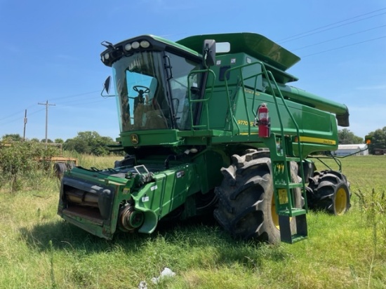 2010 JD 9770 Combine, 3422 Engine Hours, 2426 Seperator Hours, S/n H09770S733118