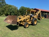 Ford 555B Backhoe, Loader, 2wd, Orops, 2 stick controls,  Standard Stick, 18 inch bucket,