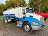 2009 KW T370 Fuel Truck PX8 Engine, Fuller RTO11908LL 8 Speed Transmission, (3) Compartment 2800 Gal