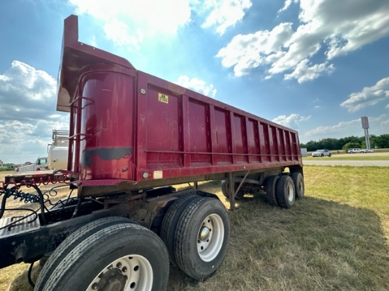 1995 Palmer TA24H Dump Trailer