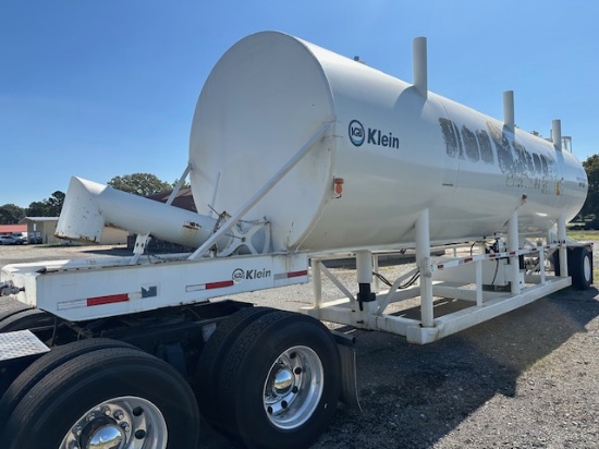 KLEIN KPT-120 WATER TOWER TRAILER, 12,000-GAL