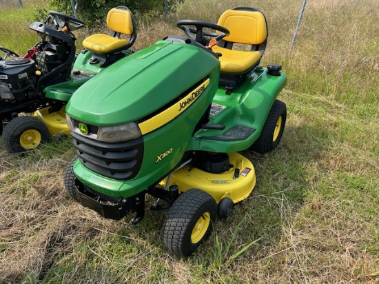 John Deere X300 Riding Lawn Mower